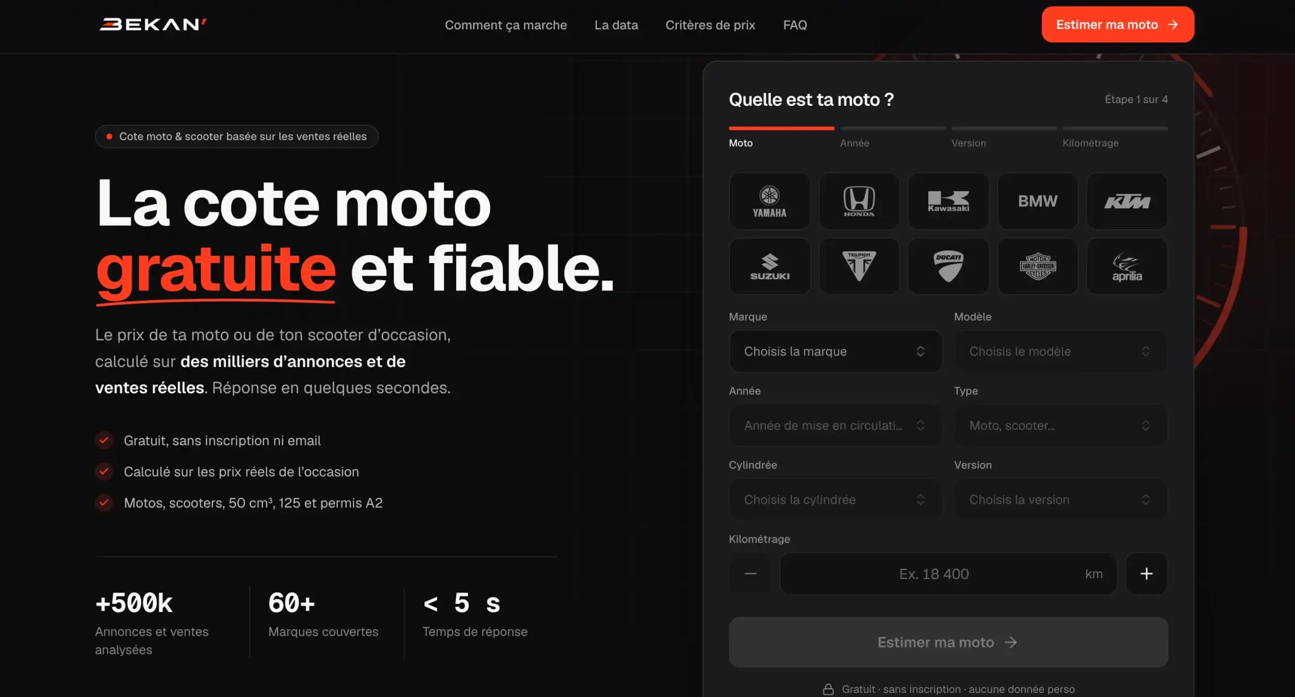estimation moto d'occasion
