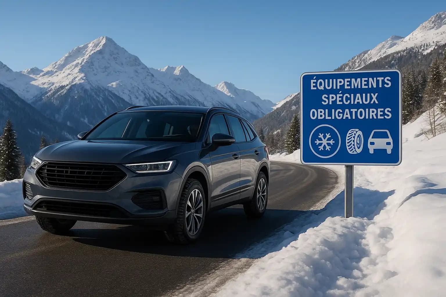 que dit la loi sur l'obligation des pneus hiver