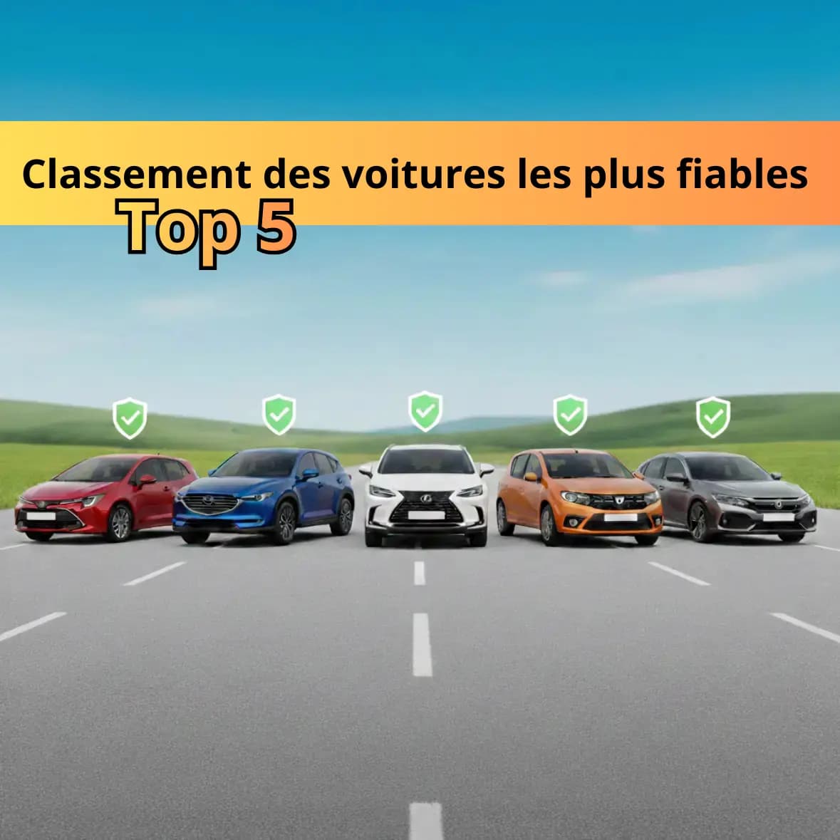 Classement des voitures les plus fiables