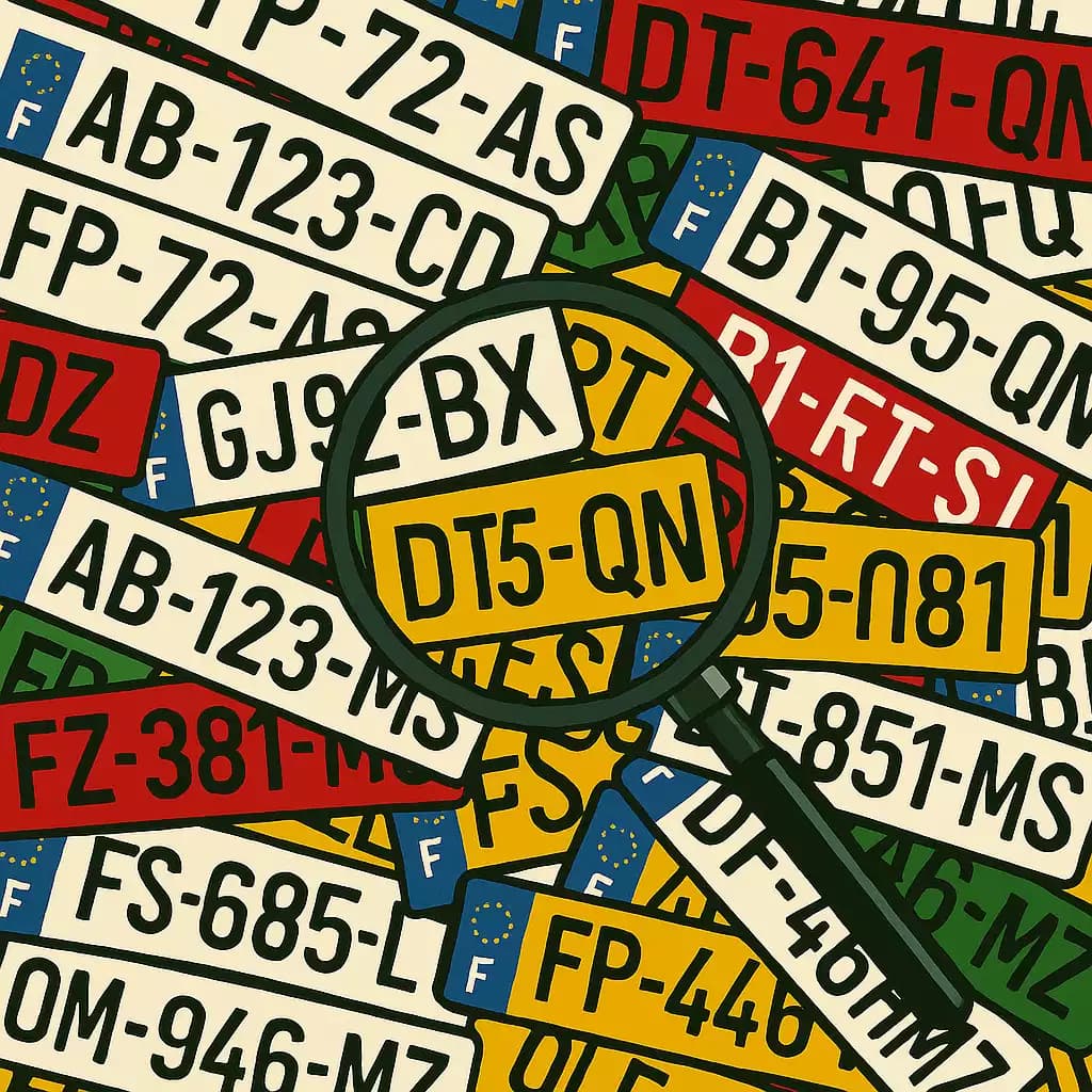 liste des plaques diplomatique français et étrangers