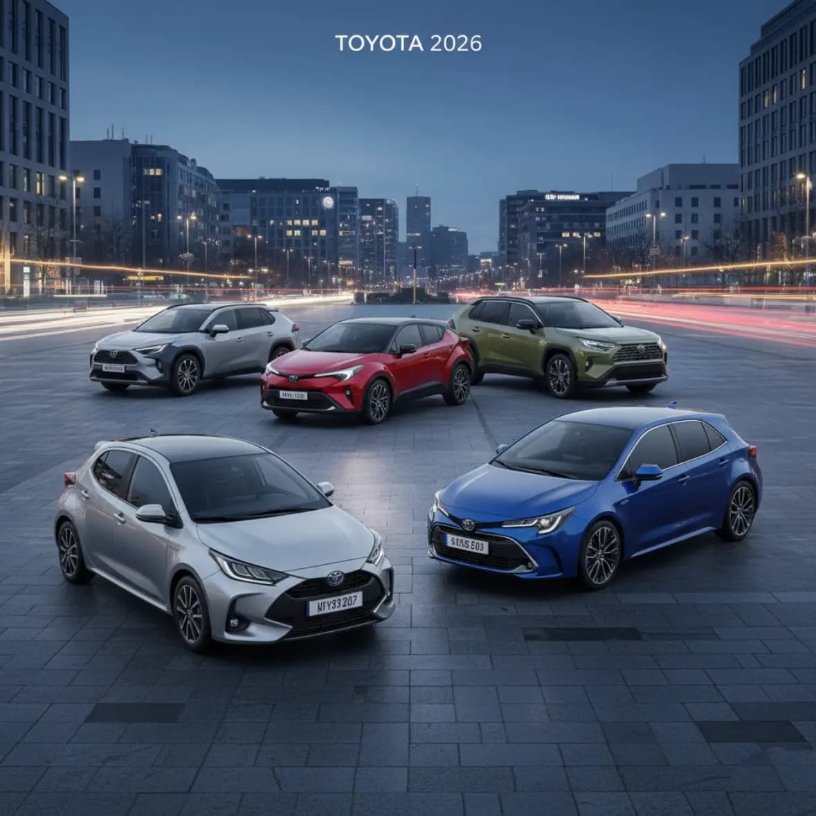 Derniers modèles Toyota